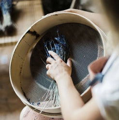 Lavande super bleue de Terre Ugo et le savoir-faire.