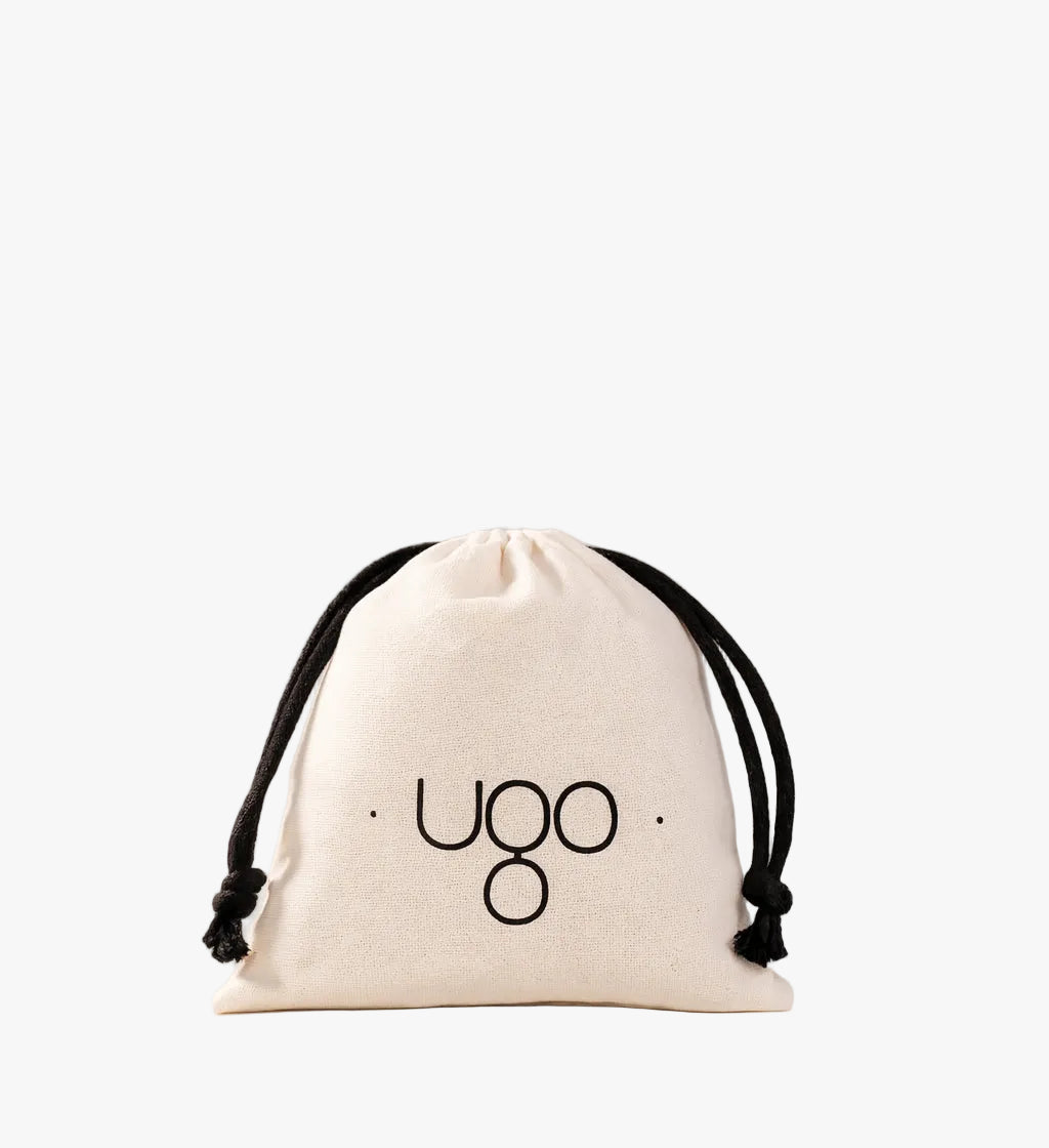 Sachet UGO à la lavande biologique, vue de face. 