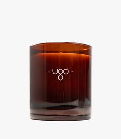 Bougie parfumée Lumina Terra Terre Ugo, vue de face.