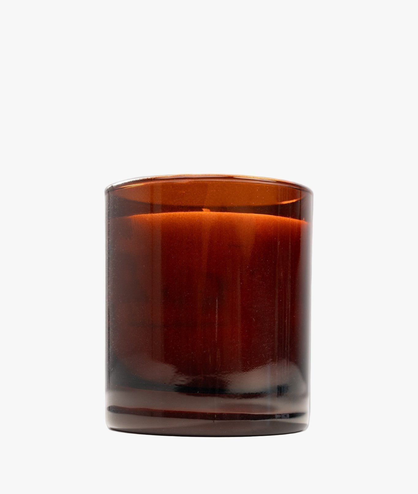 Bougie parfumée Terre Ugo, prise de vue minimaliste, vue arrière.