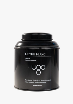 Thé Les Bourgeons Bleus Terre Ugo, format standard, vue de face.