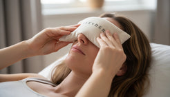 Example d'utilisation du coussin relaxant à la lavant de Terre Ugo. 